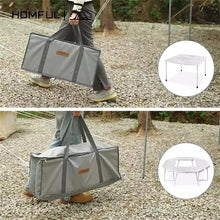 Ultra Light Aluminum Folding Picnic Table - Outdoor Camping Essential