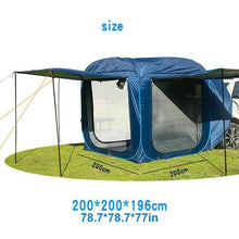 Versatile Pop-Up Car Rear Tent for Outdoor Camping & Hiking