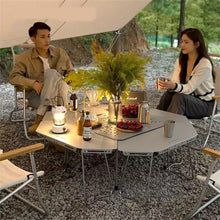 Ultra Light Aluminum Folding Picnic Table - Outdoor Camping Essential