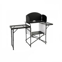 Foldable Outdoor Cooking Table – Portable Camping Kitchen Work Station