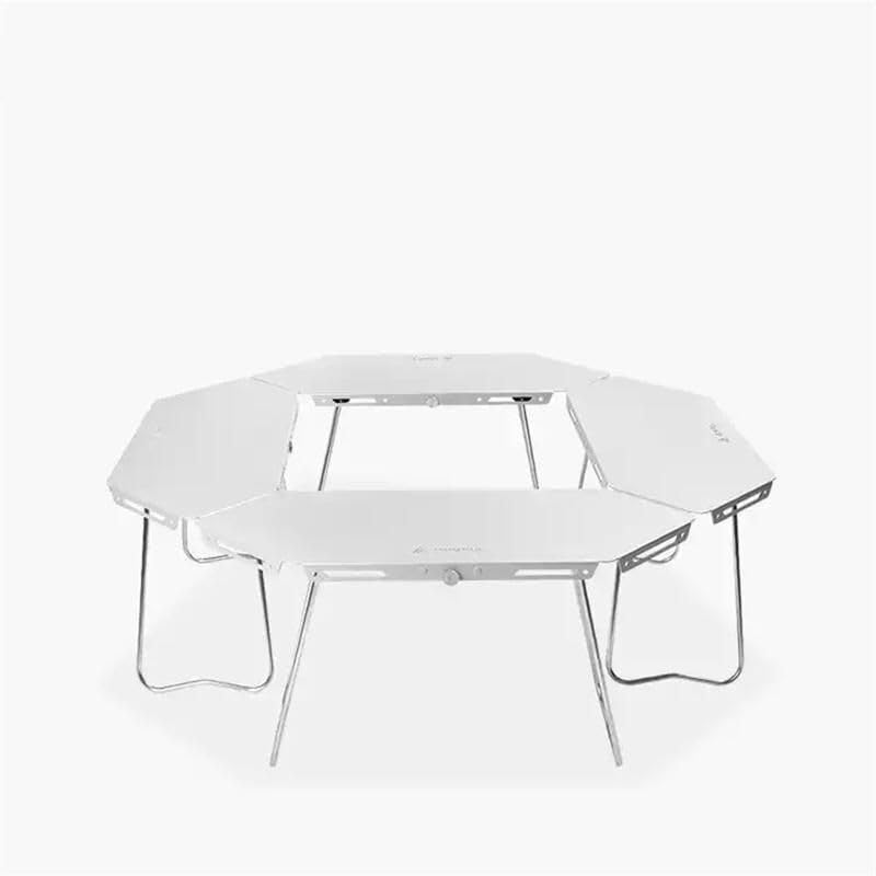 Ultra Light Aluminum Folding Picnic Table - Outdoor Camping Essential