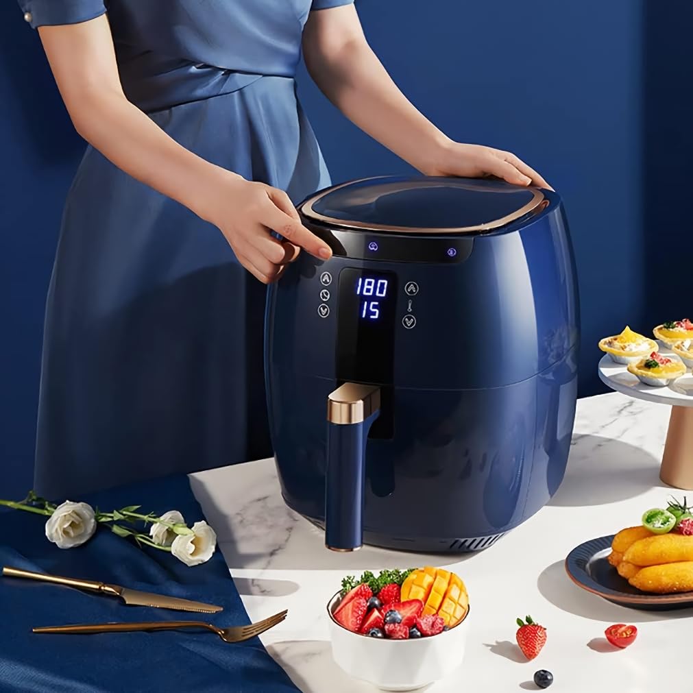 6.5l smart lcd fully automatic air fryer - touch control, multi-functional cooking companion