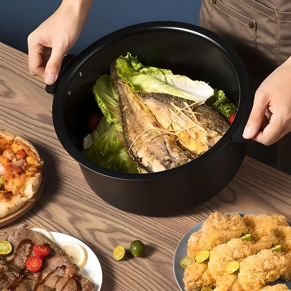 versatile air fryer & smart baking oven 8l multi-function electric cooking pot