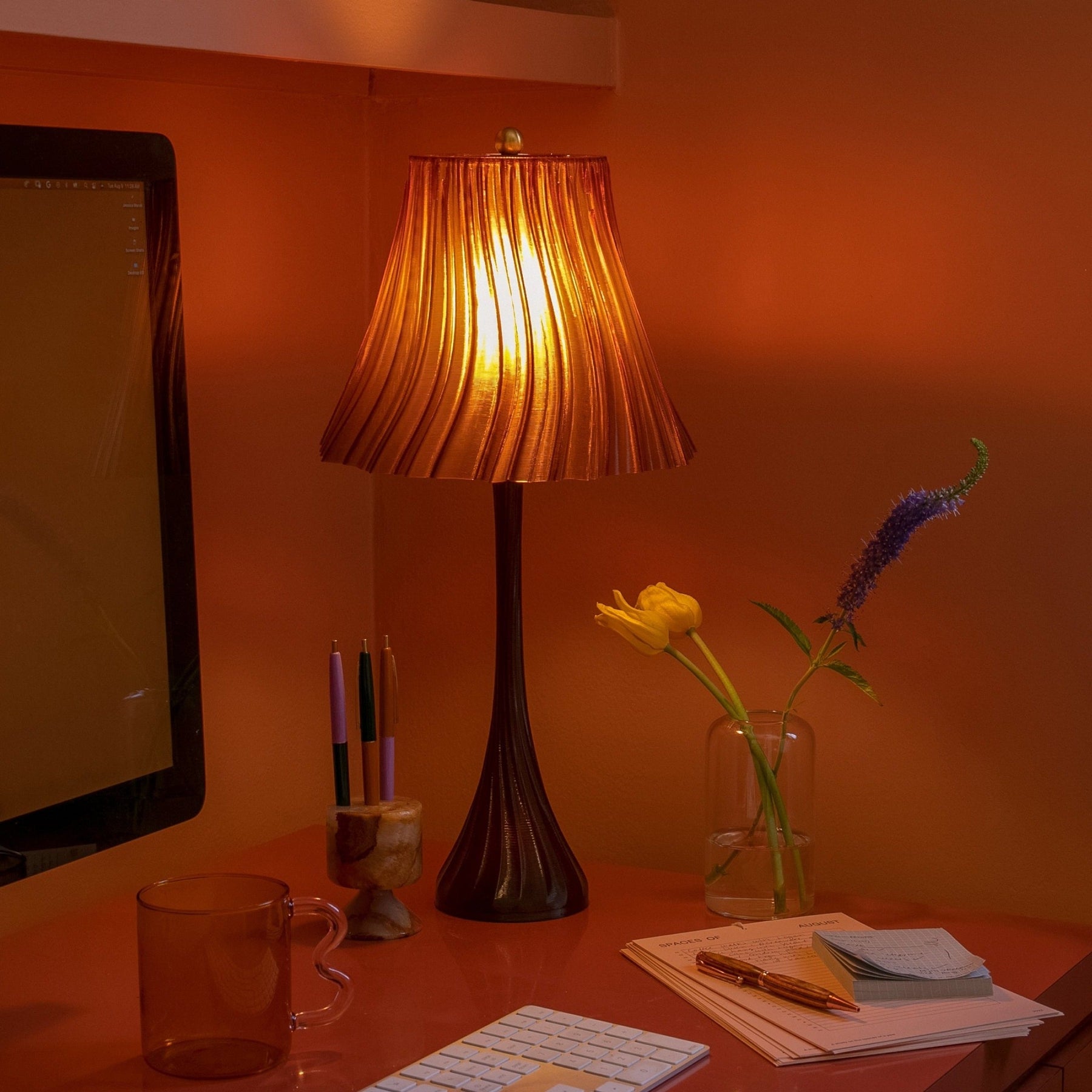 Pleat Table Lamp