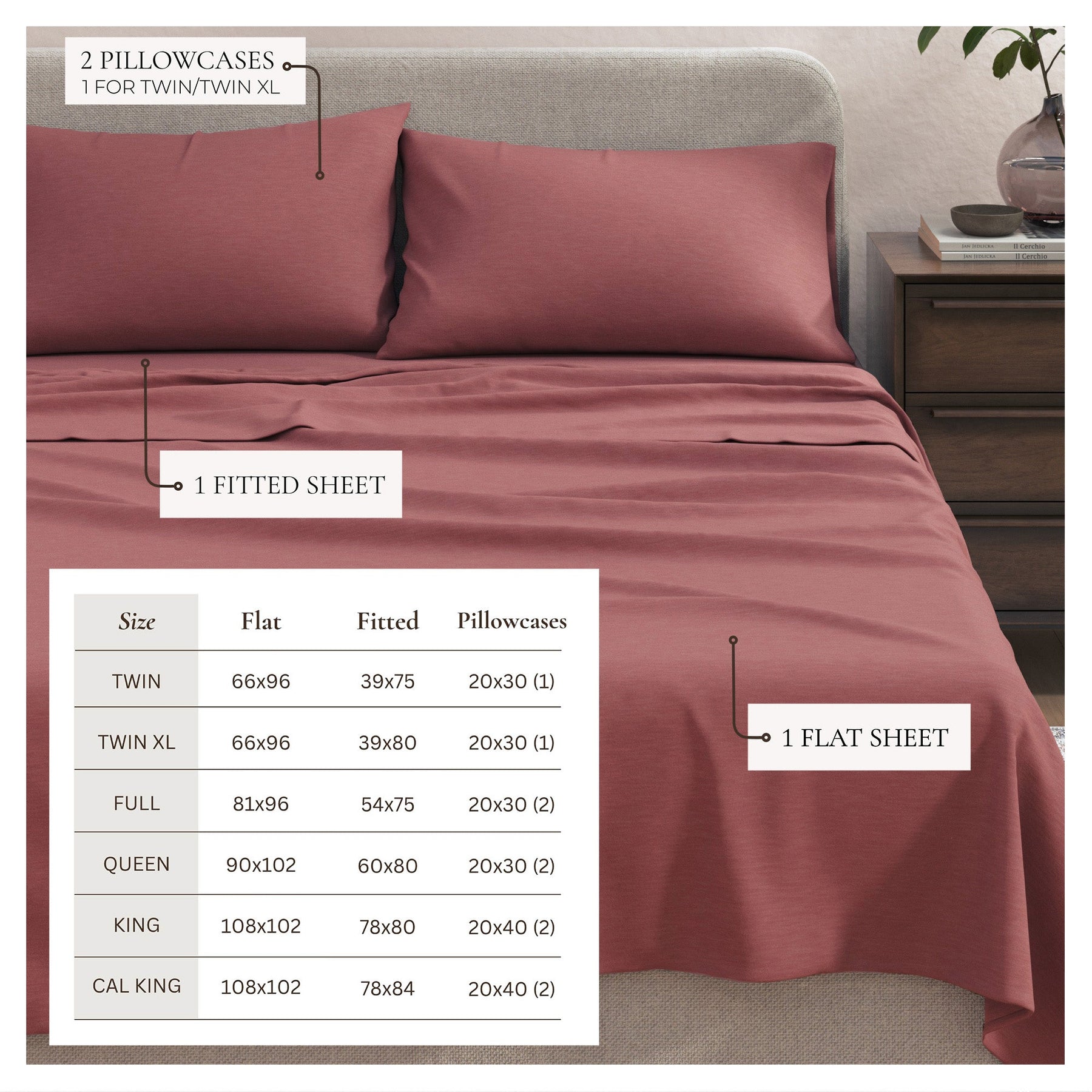 Carmen Jersey Knit Sheet Set – Cotton Blend