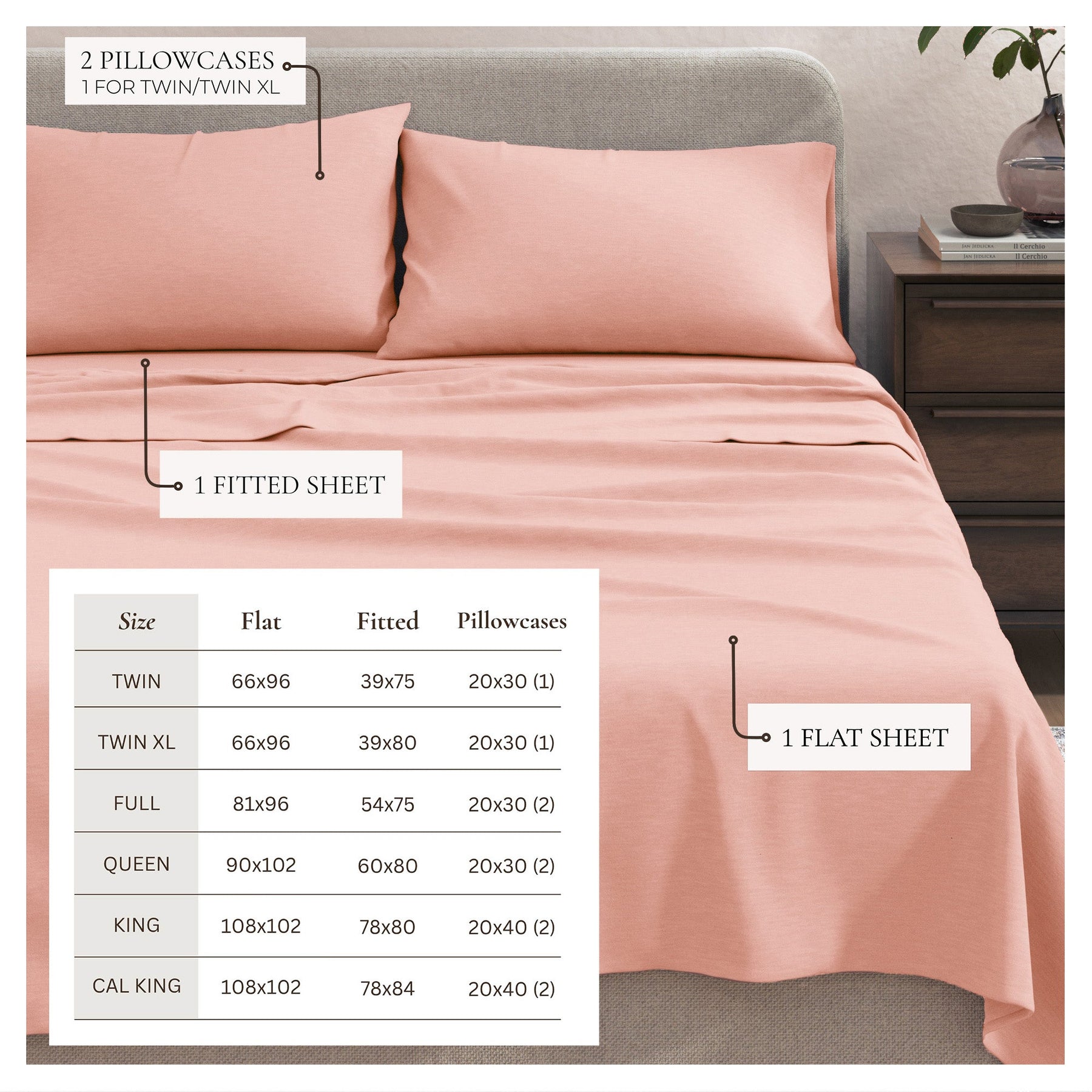 Carmen Jersey Knit Sheet Set – Cotton Blend