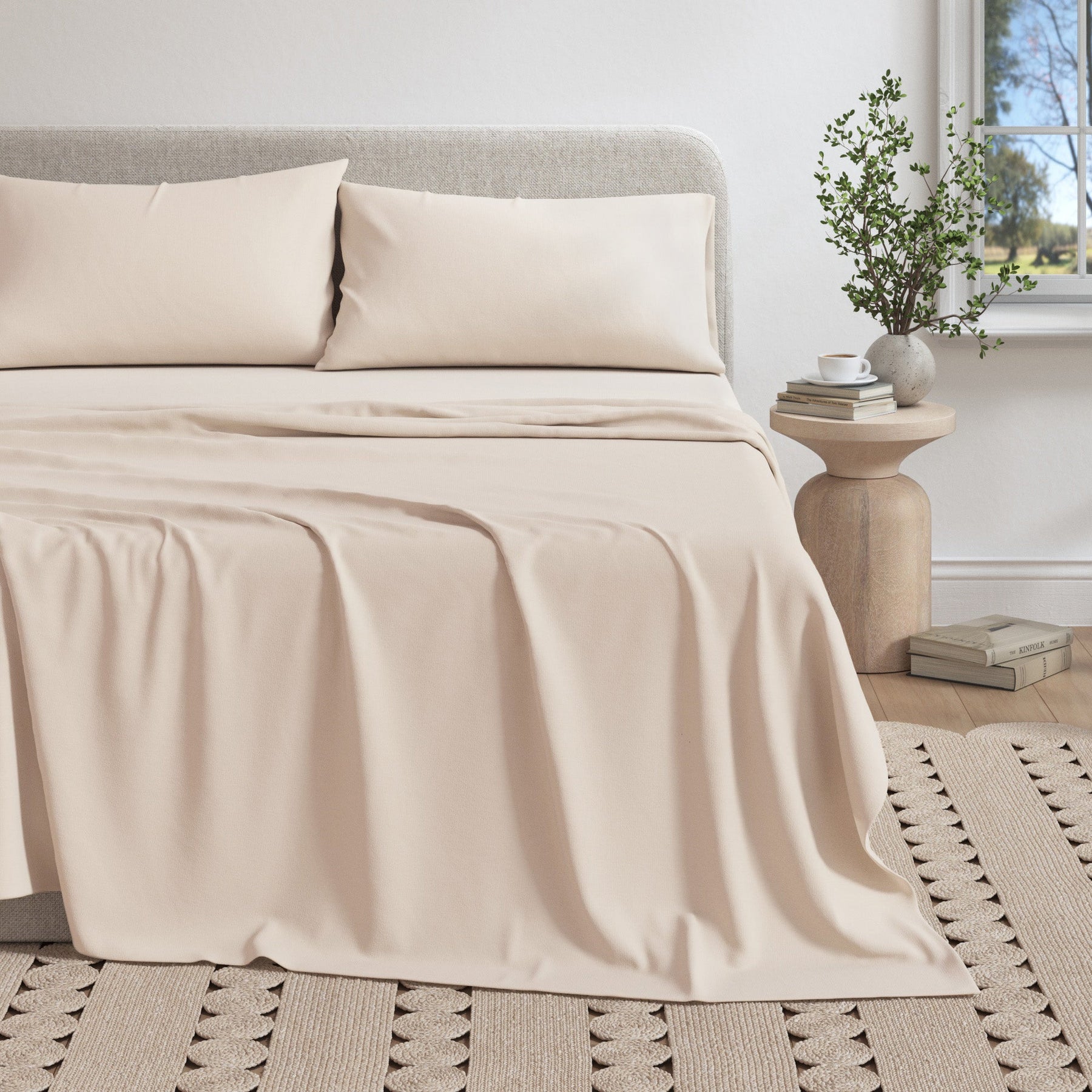 Carmen Jersey Knit Sheet Set – Cotton Blend