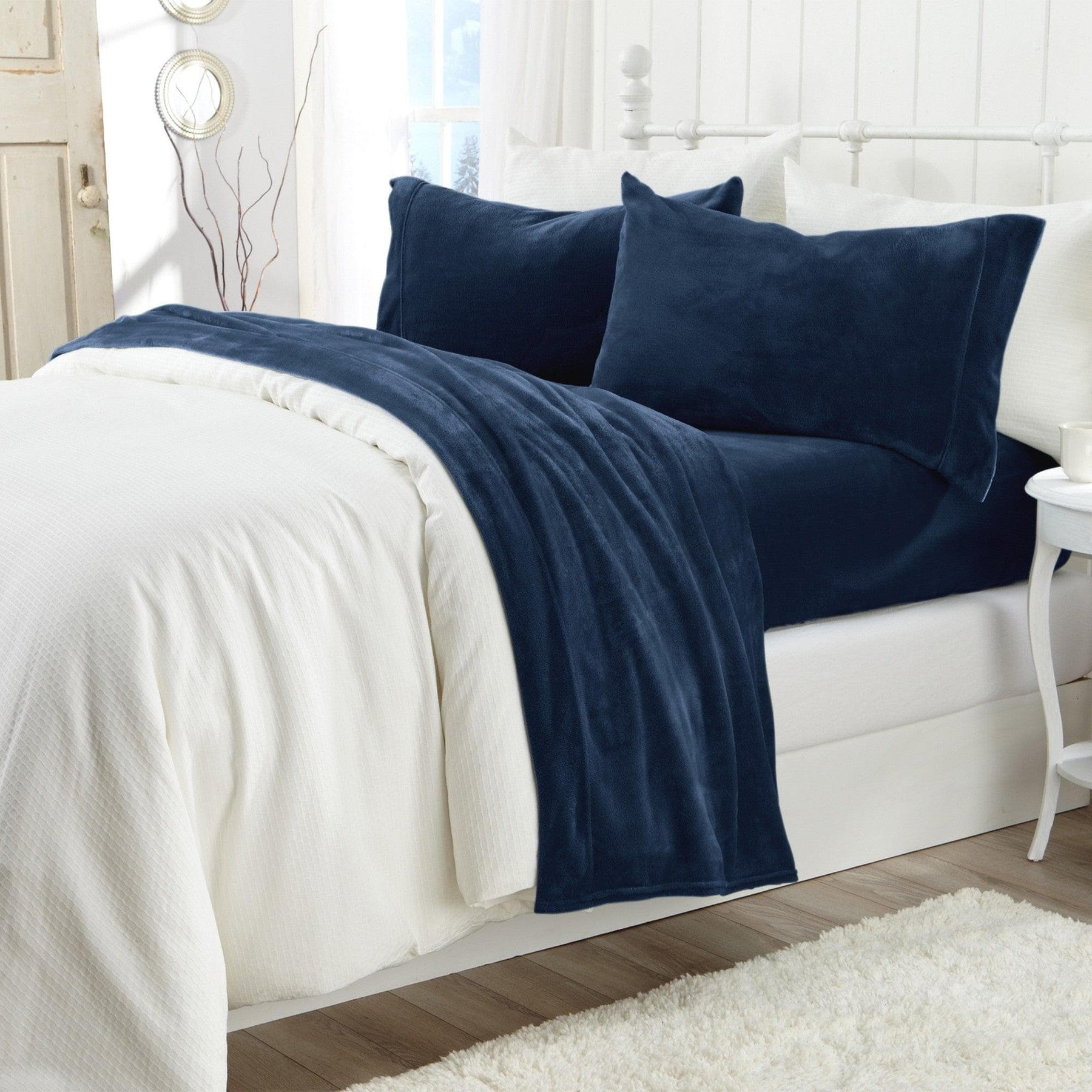 Velvet Luxe Plush Microfleece Sheet Set