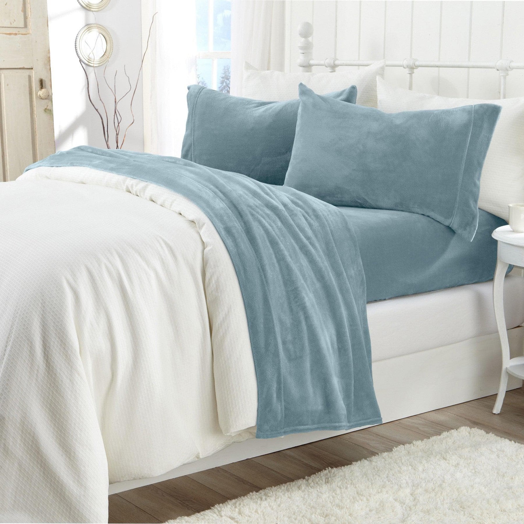Velvet Luxe Plush Microfleece Sheet Set