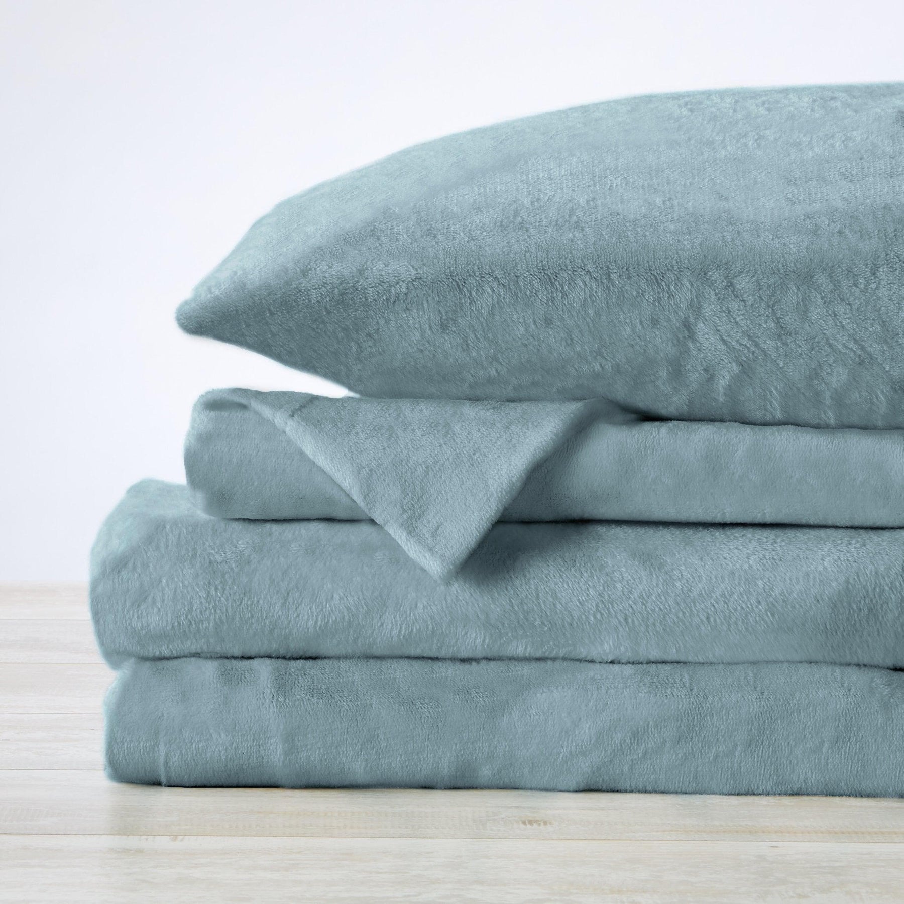 Velvet Luxe Plush Microfleece Sheet Set
