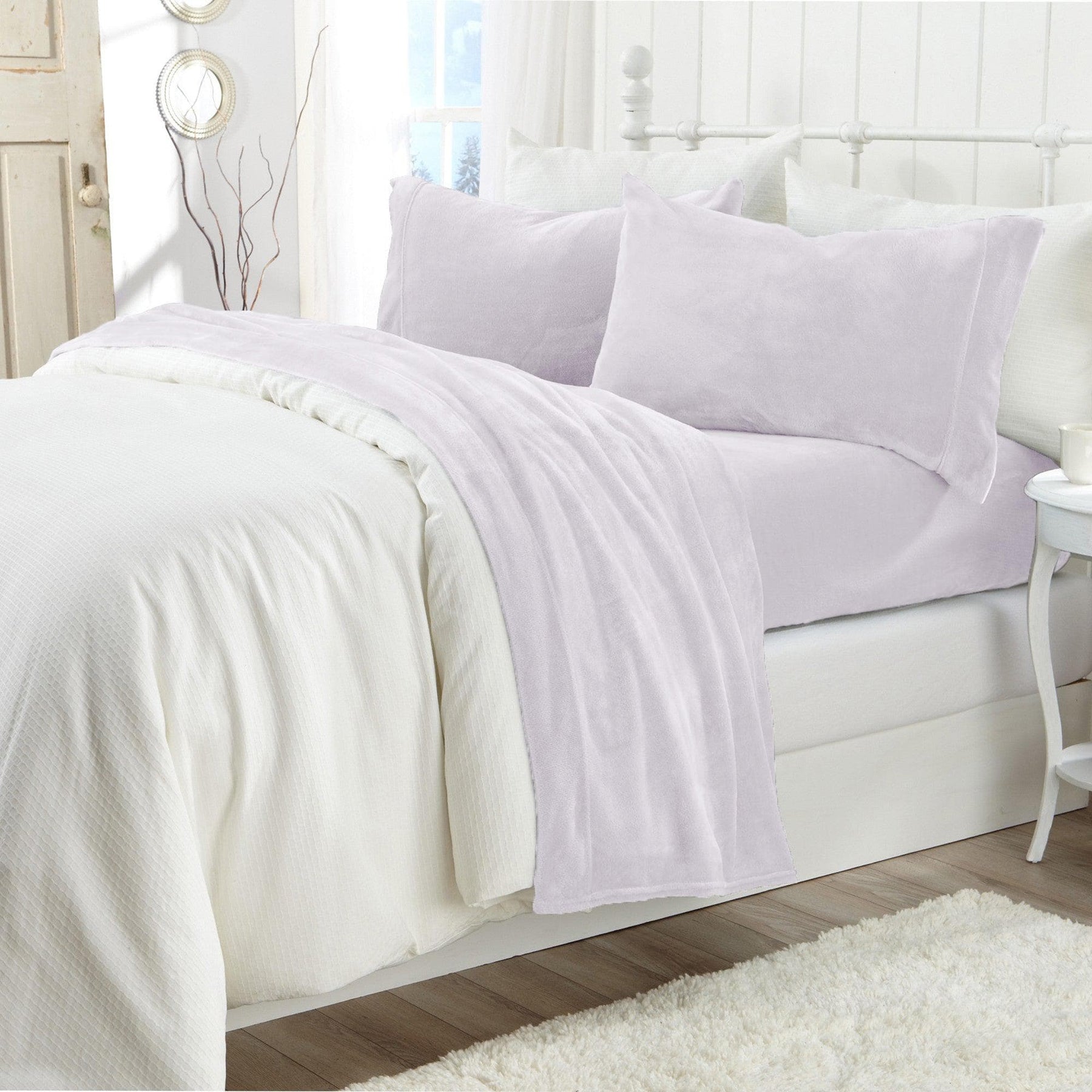 Velvet Luxe Plush Microfleece Sheet Set