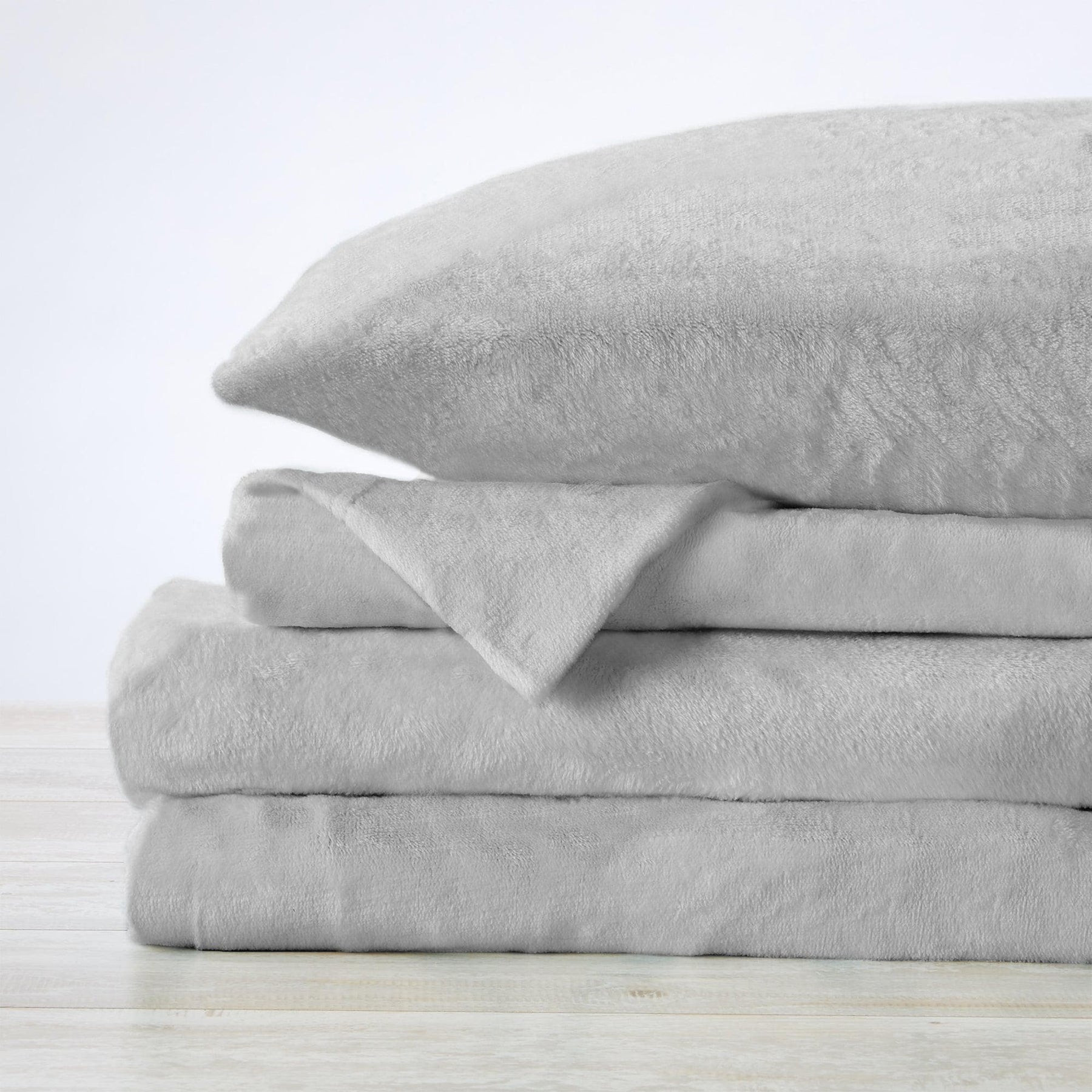 Velvet Luxe Plush Microfleece Sheet Set