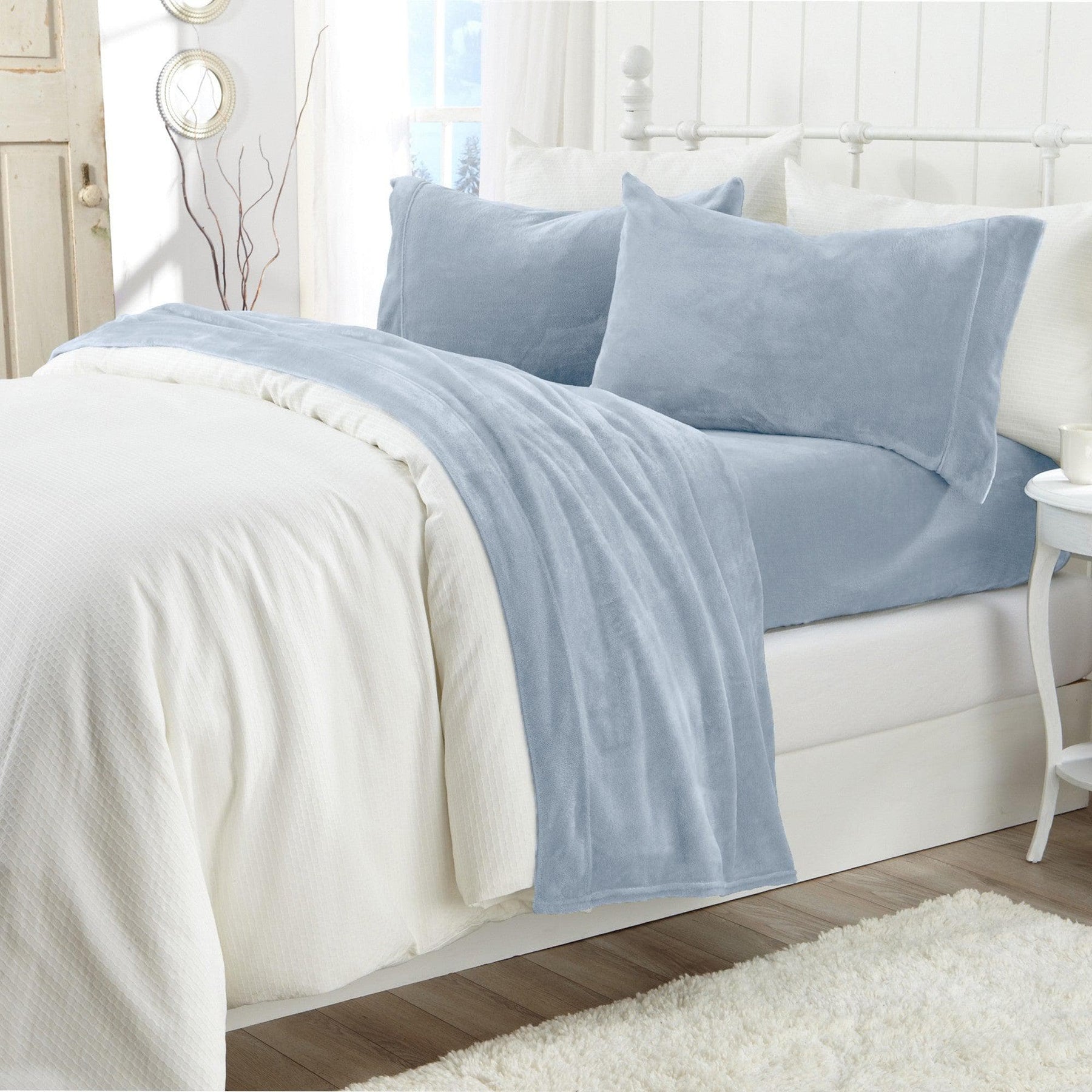 Velvet Luxe Plush Microfleece Sheet Set