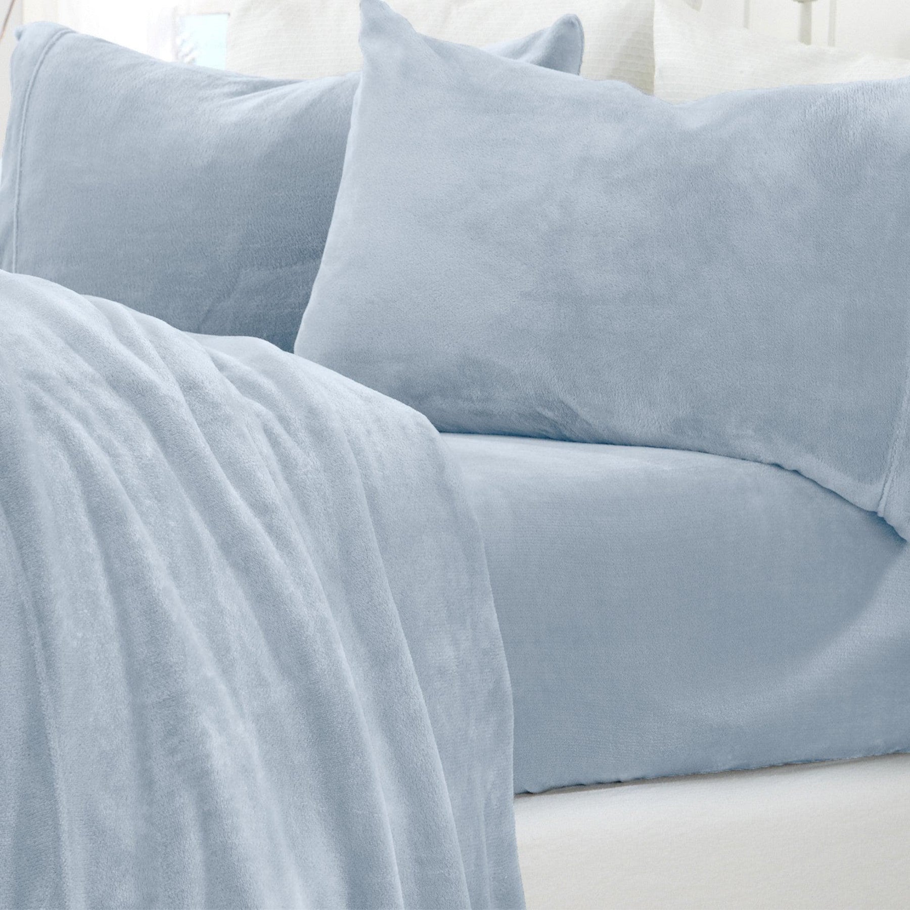 Velvet Luxe Plush Microfleece Sheet Set