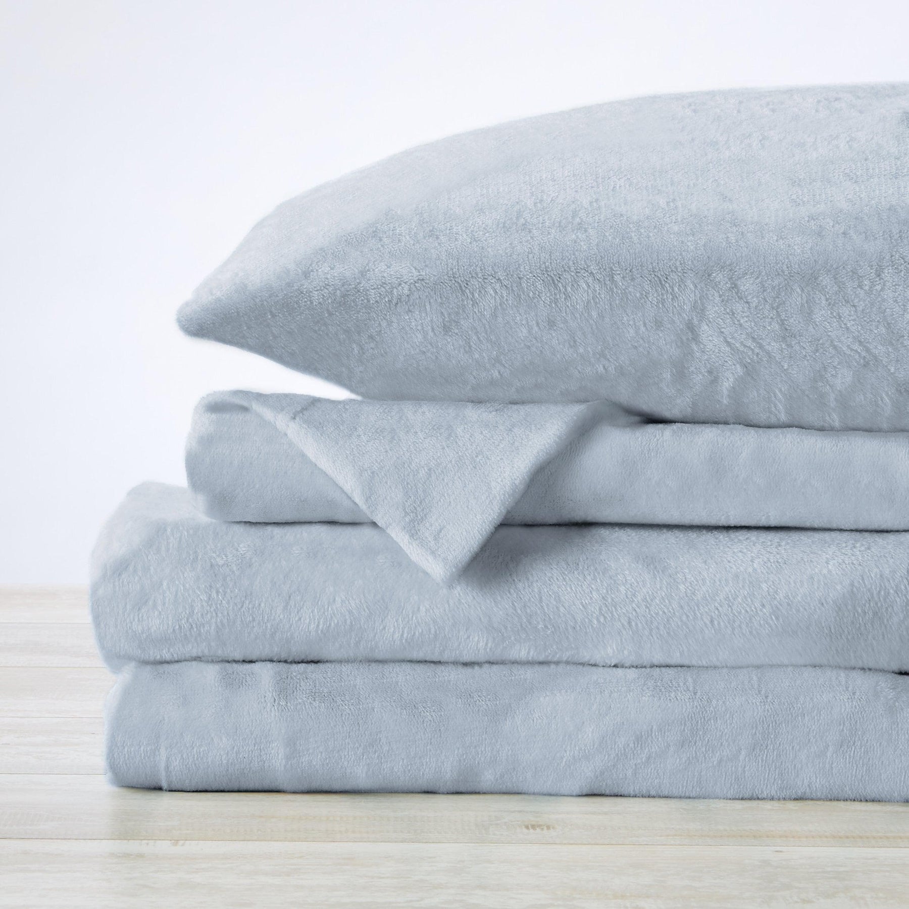 Velvet Luxe Plush Microfleece Sheet Set