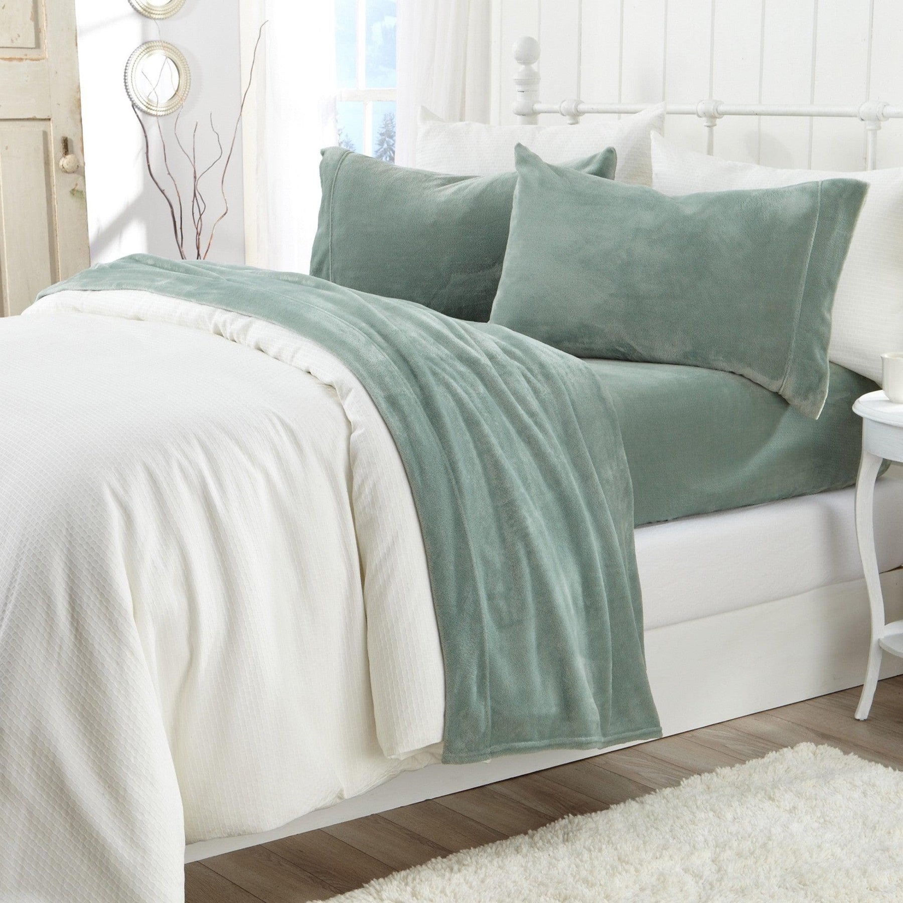 Velvet Luxe Plush Microfleece Sheet Set