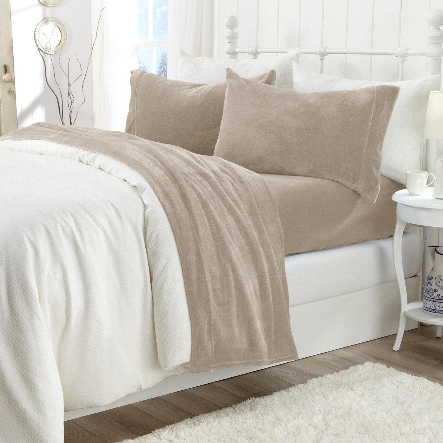 Velvet Luxe Plush Microfleece Sheet Set