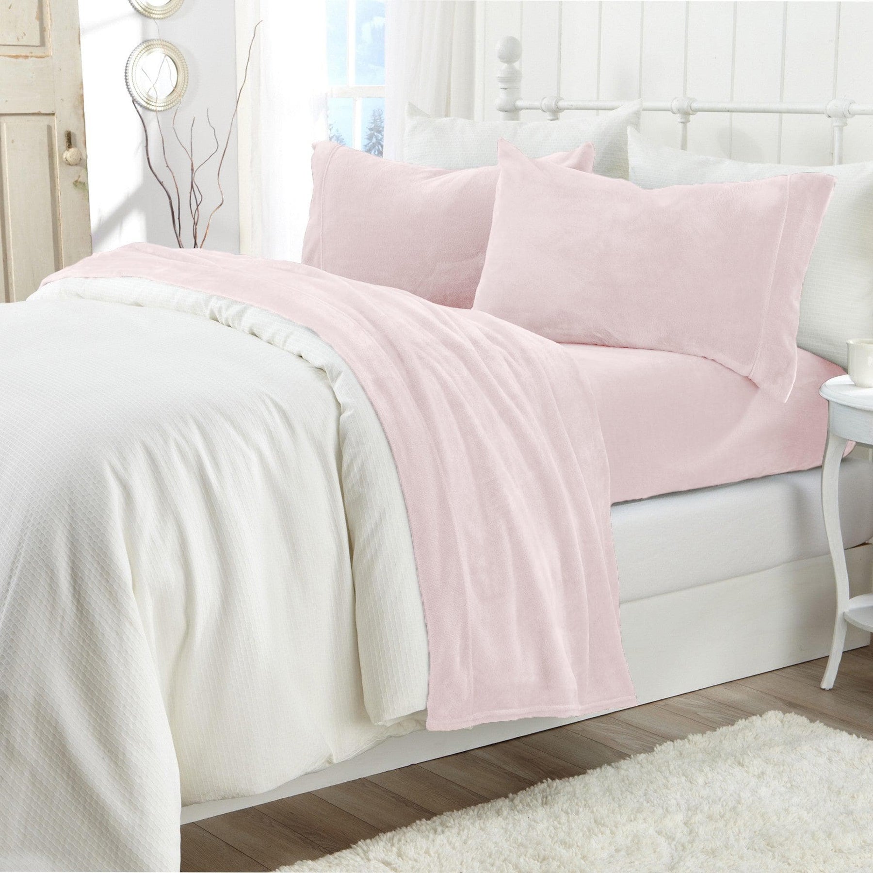 Velvet Luxe Plush Microfleece Sheet Set