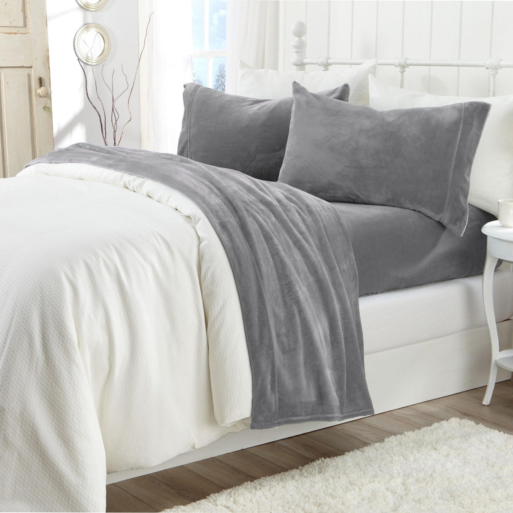 Velvet Luxe Plush Microfleece Sheet Set