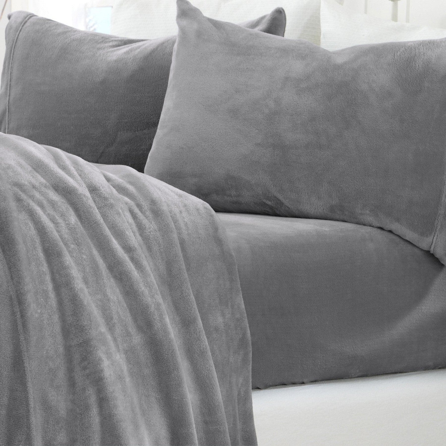 Velvet Luxe Plush Microfleece Sheet Set
