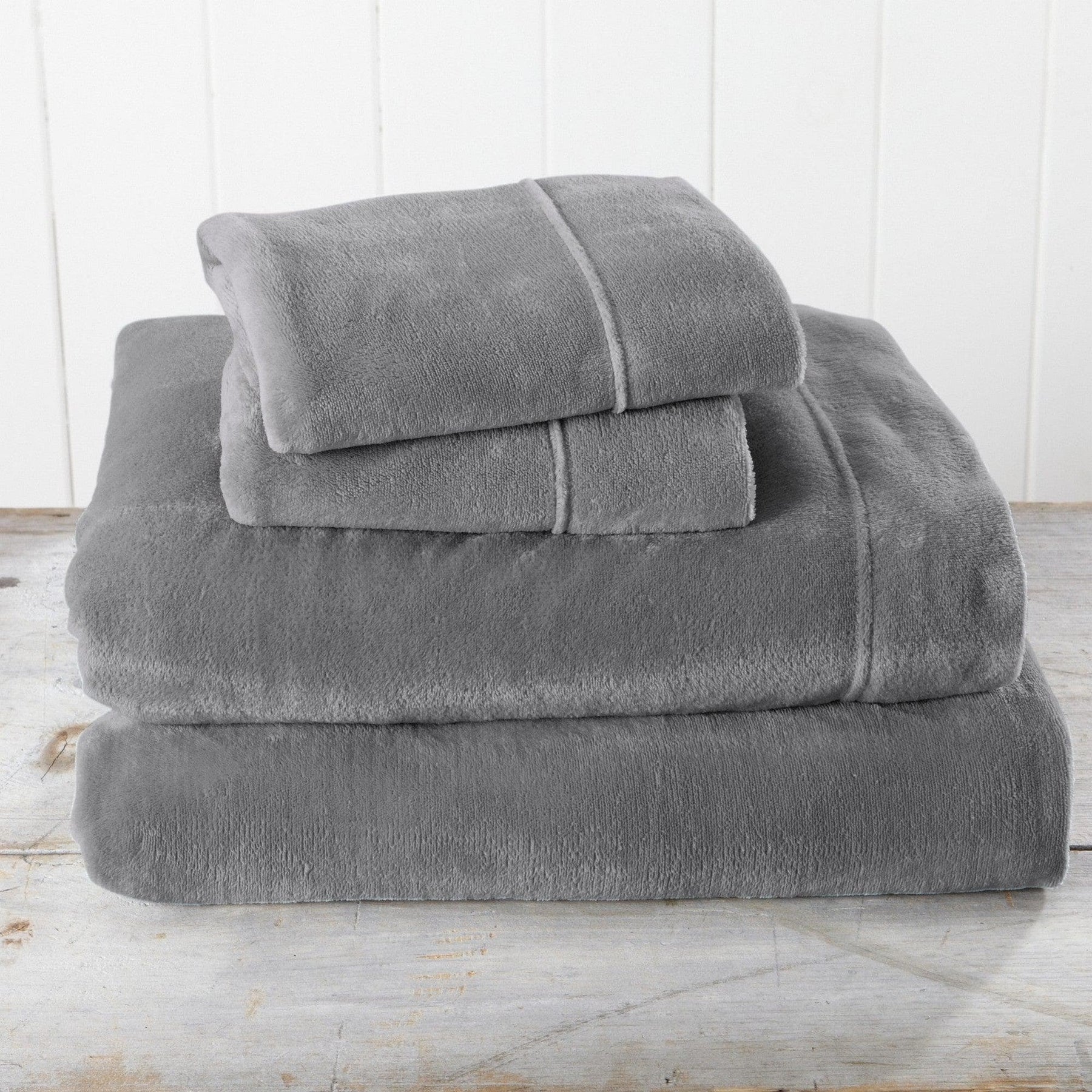 Velvet Luxe Plush Microfleece Sheet Set