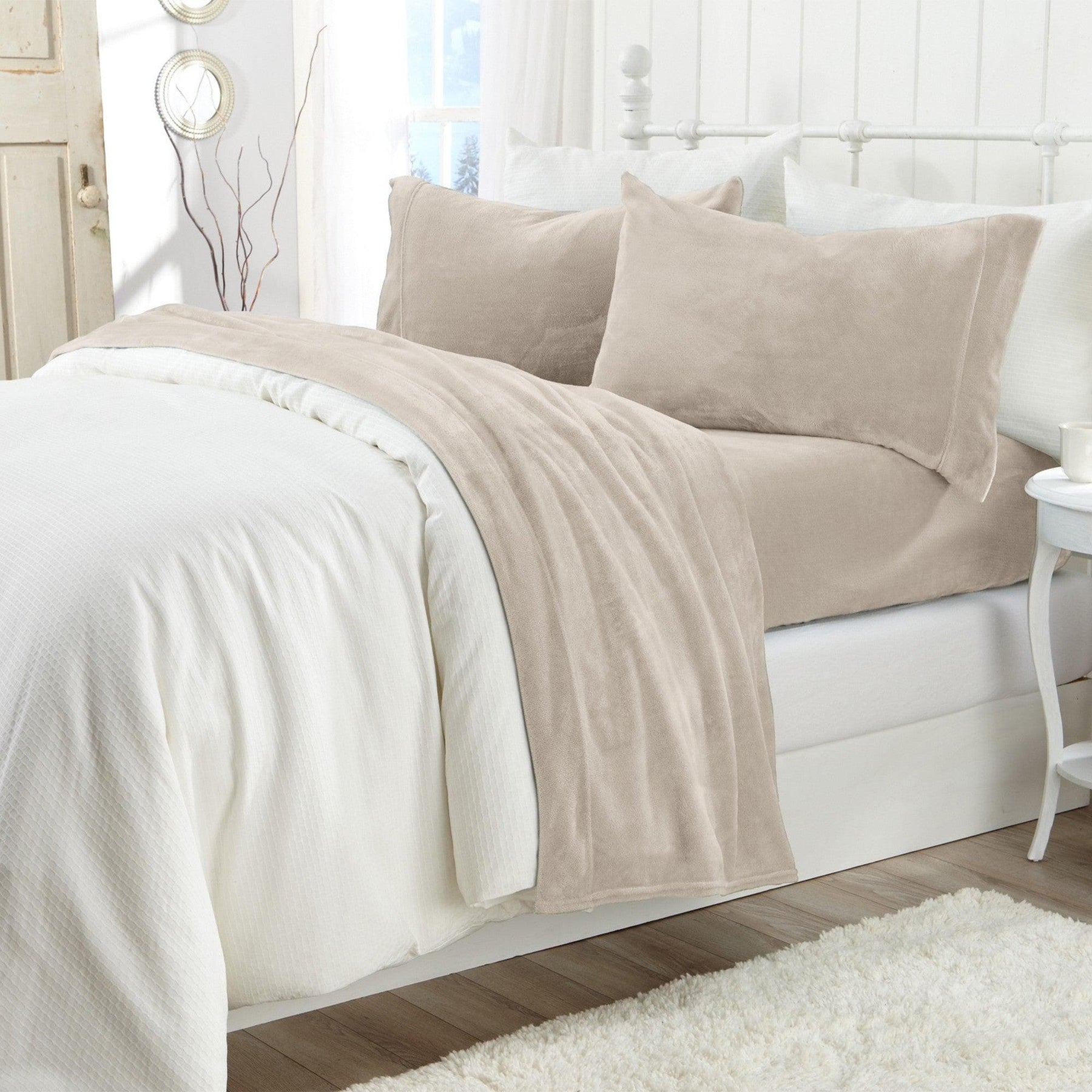 Velvet Luxe Plush Microfleece Sheet Set