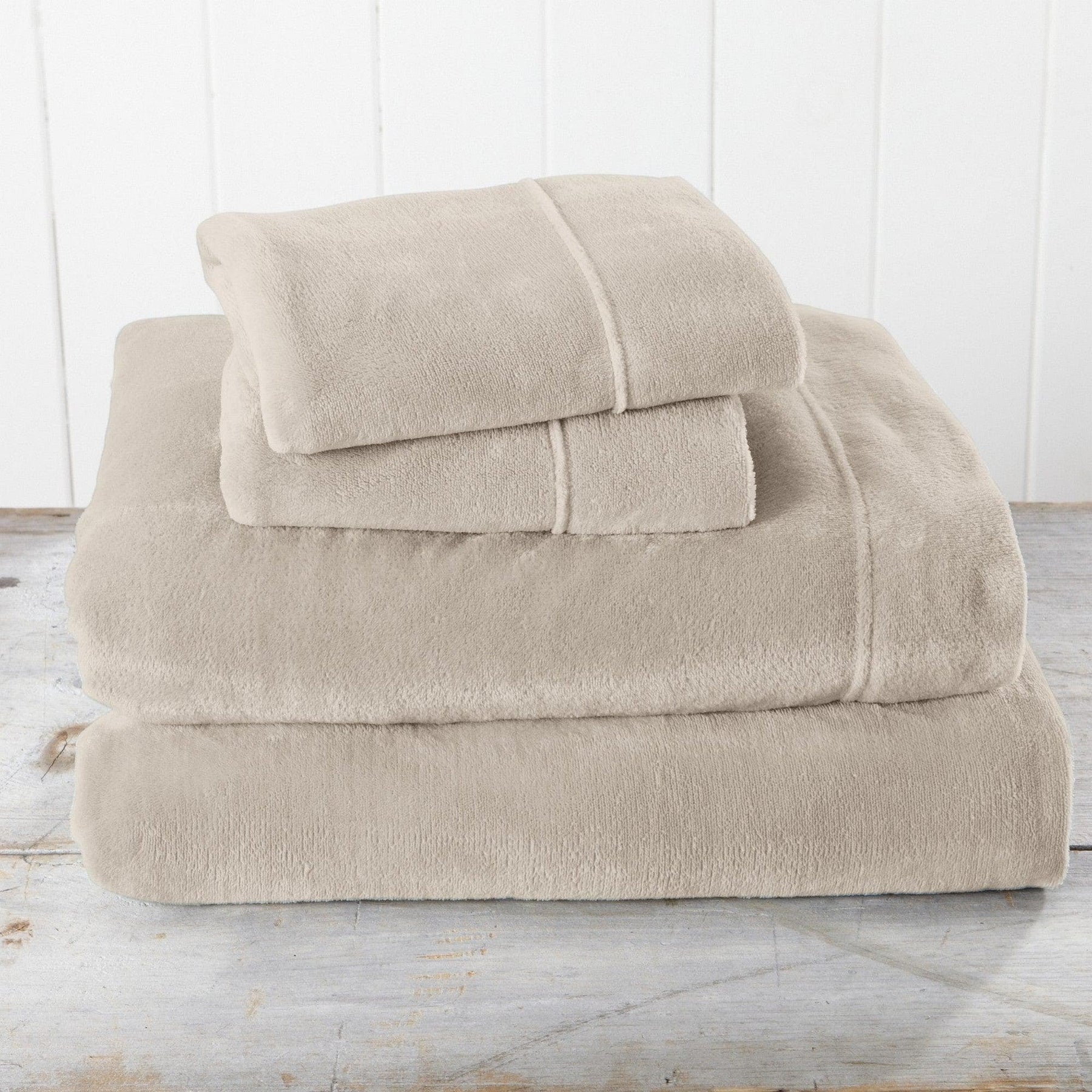 Velvet Luxe Plush Microfleece Sheet Set