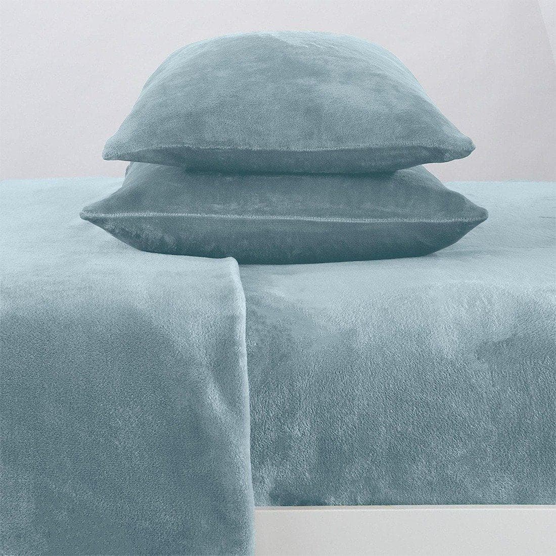 Velvet Luxe Plush Microfleece Sheet Set