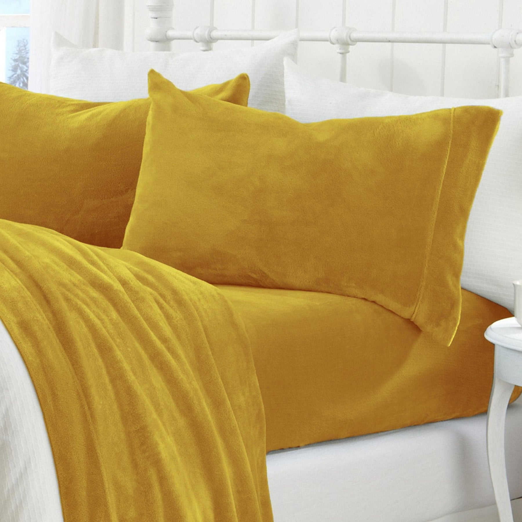 Velvet Luxe Plush Microfleece Sheet Set