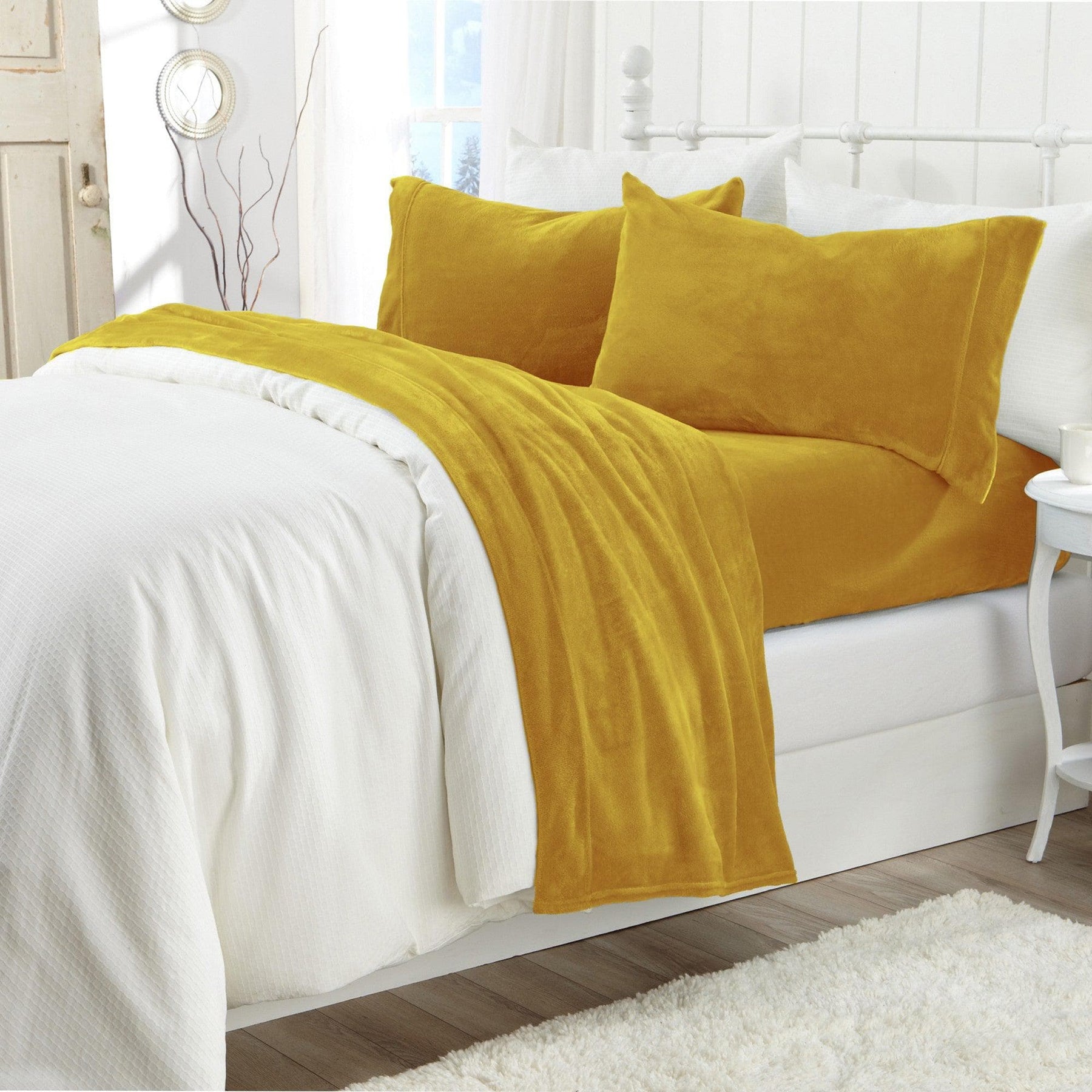 Velvet Luxe Plush Microfleece Sheet Set