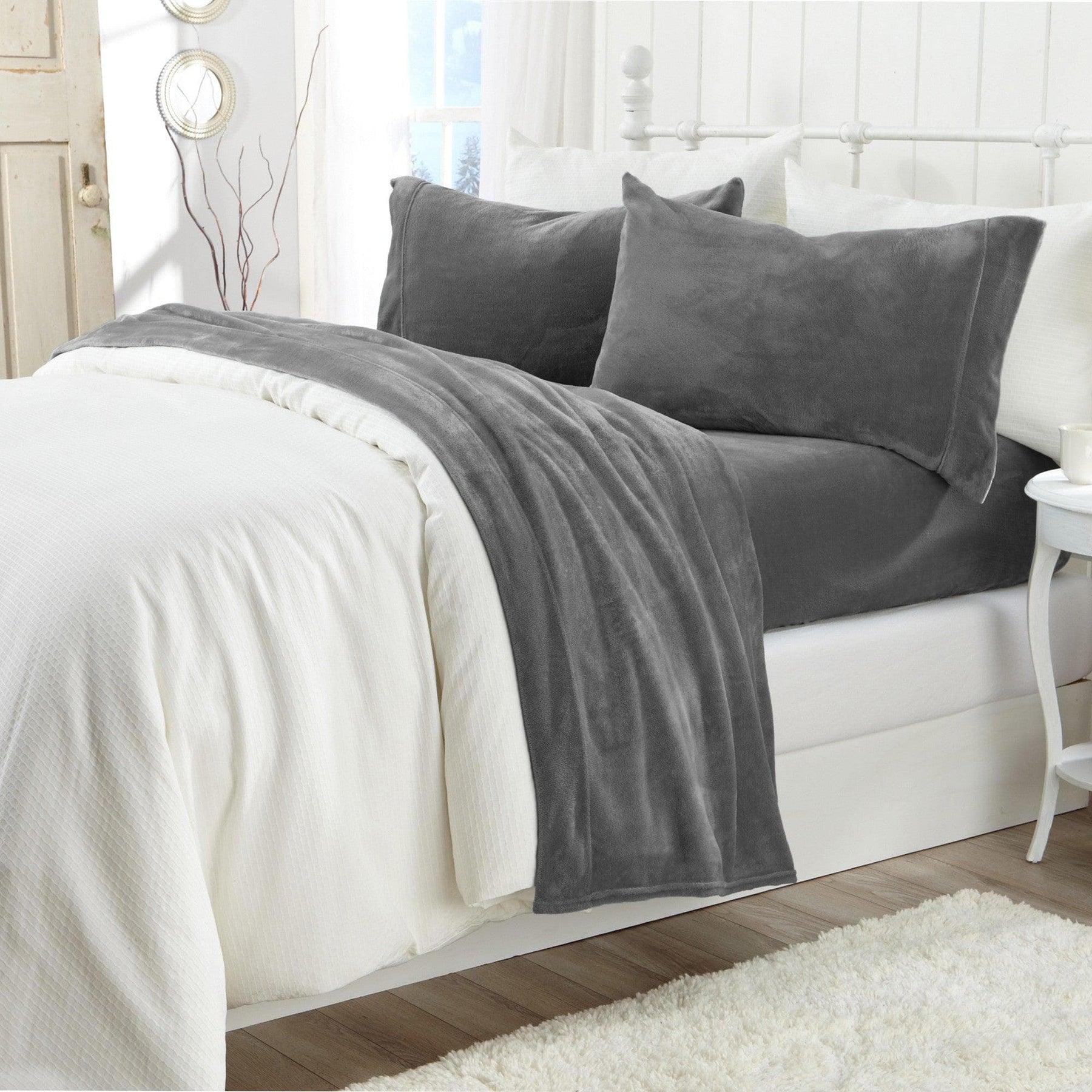 Velvet Luxe Plush Microfleece Sheet Set