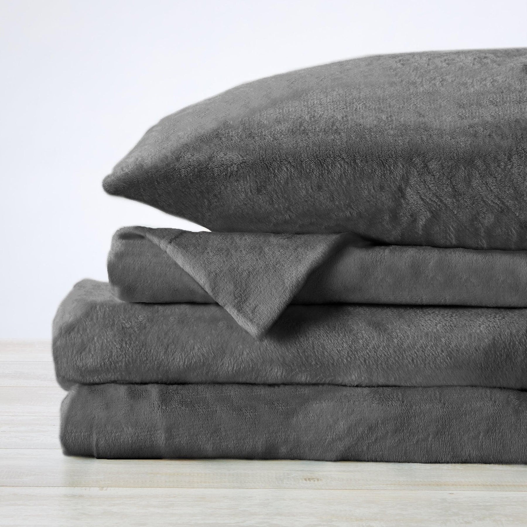 Velvet Luxe Plush Microfleece Sheet Set