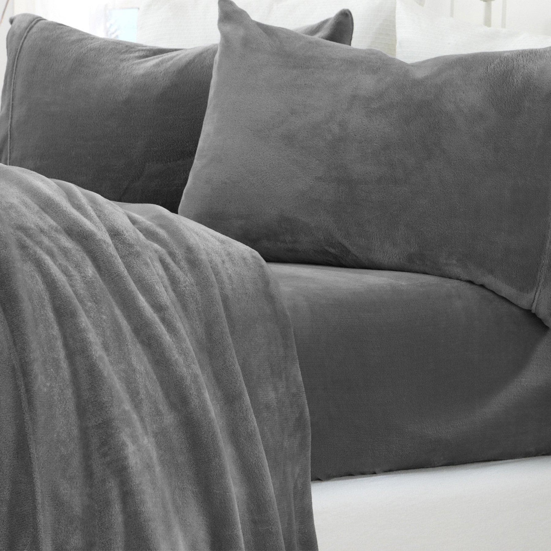 Velvet Luxe Plush Microfleece Sheet Set