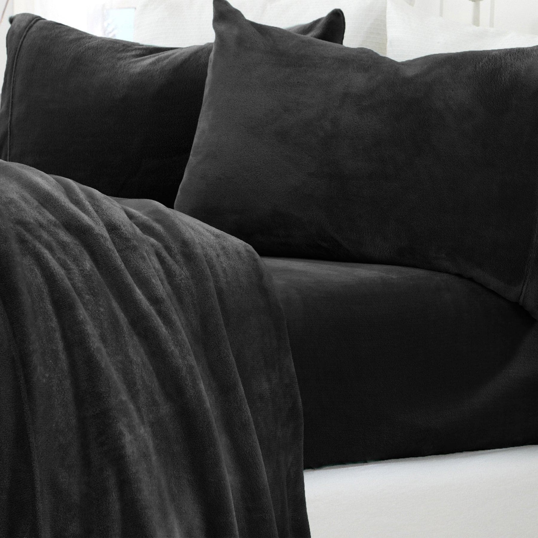 Velvet Luxe Plush Microfleece Sheet Set