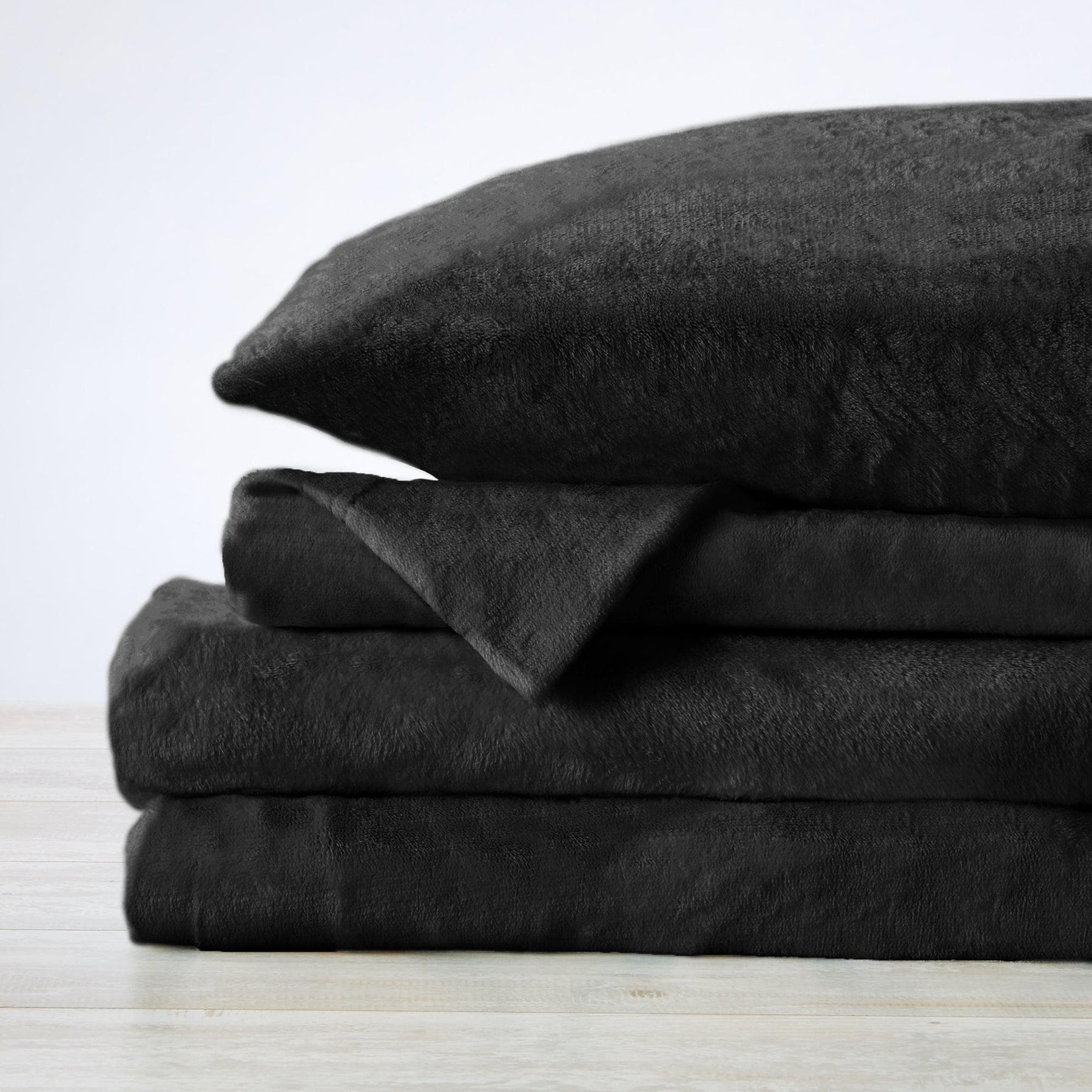 Velvet Luxe Plush Microfleece Sheet Set