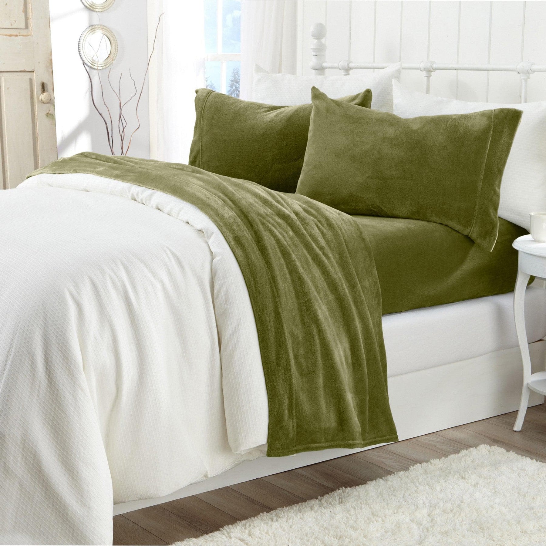Velvet Luxe Plush Microfleece Sheet Set