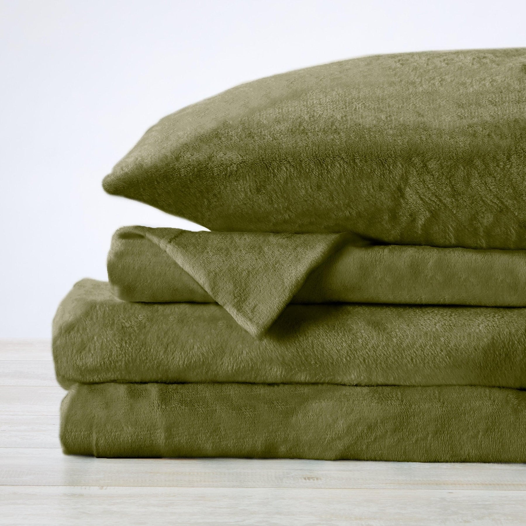 Velvet Luxe Plush Microfleece Sheet Set
