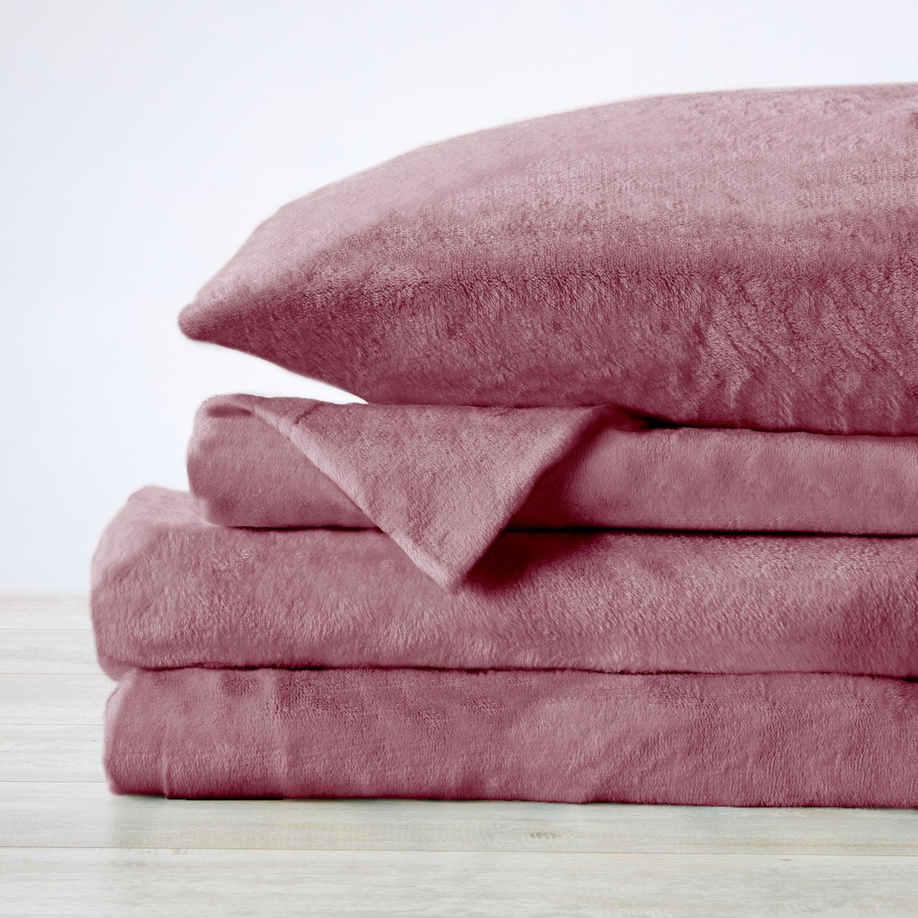 Velvet Luxe Plush Microfleece Sheet Set