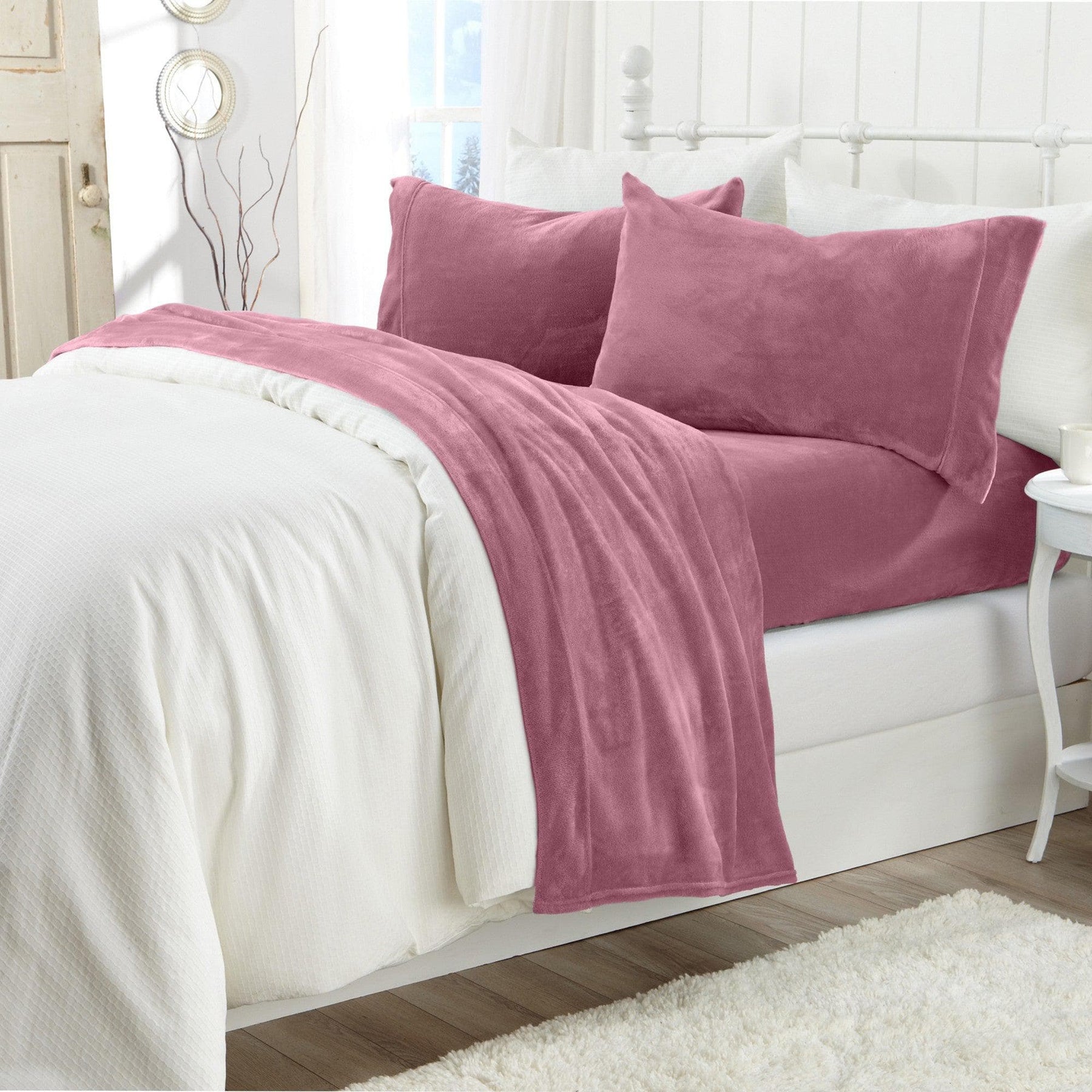 Velvet Luxe Plush Microfleece Sheet Set