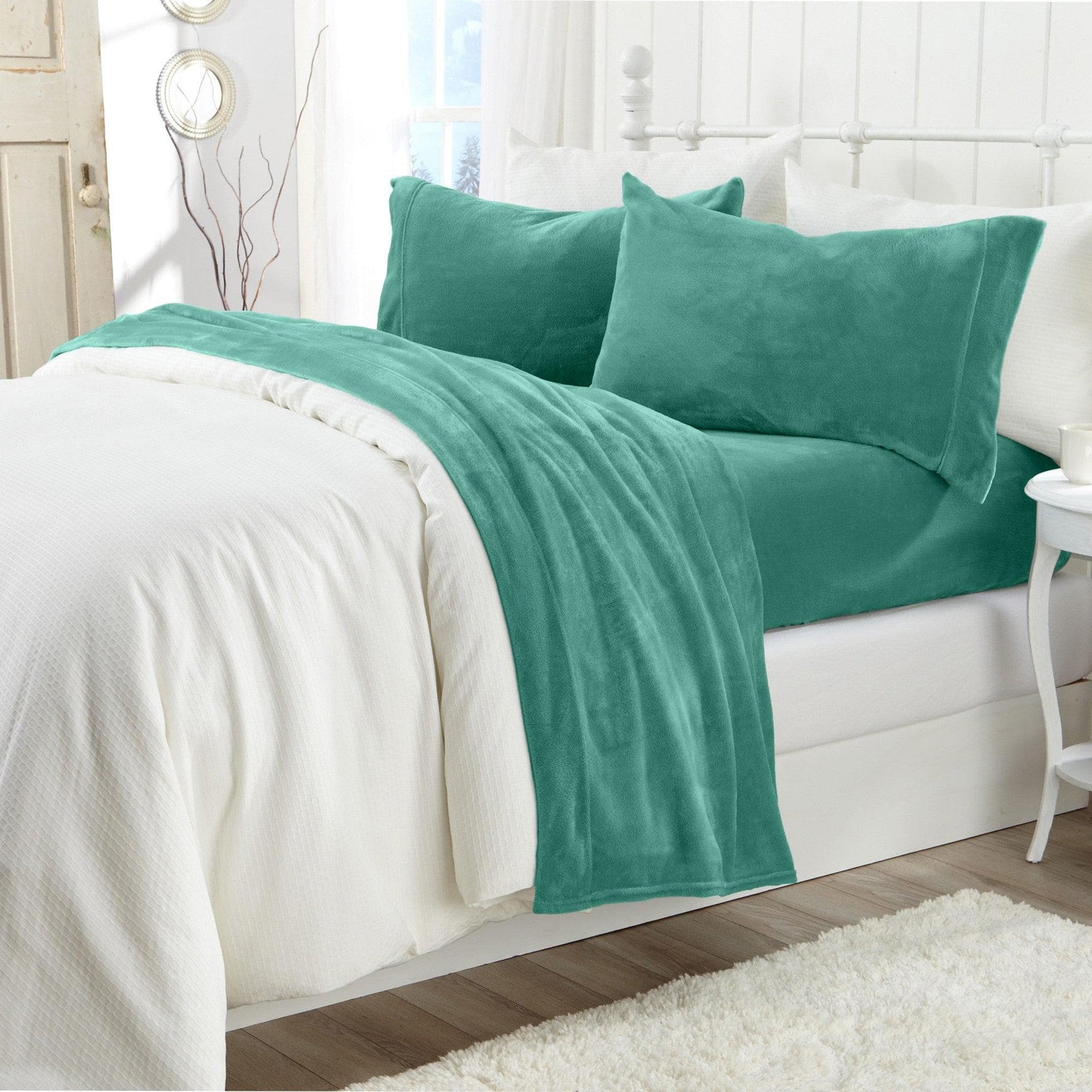 Velvet Luxe Plush Microfleece Sheet Set