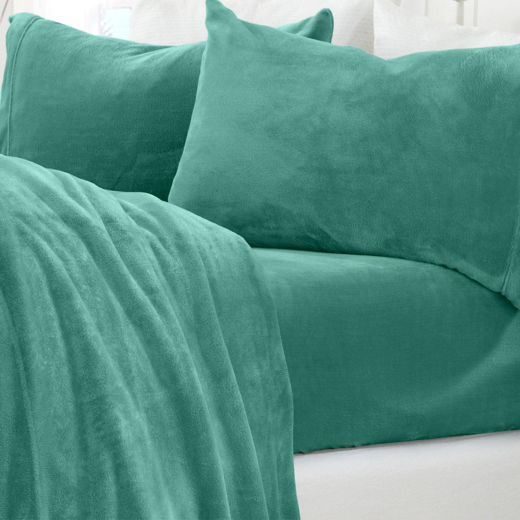 Velvet Luxe Plush Microfleece Sheet Set