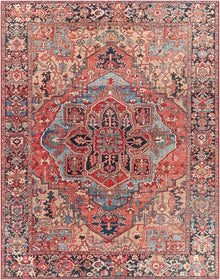 Neyland vintage-inspired area rug in a styled home interior