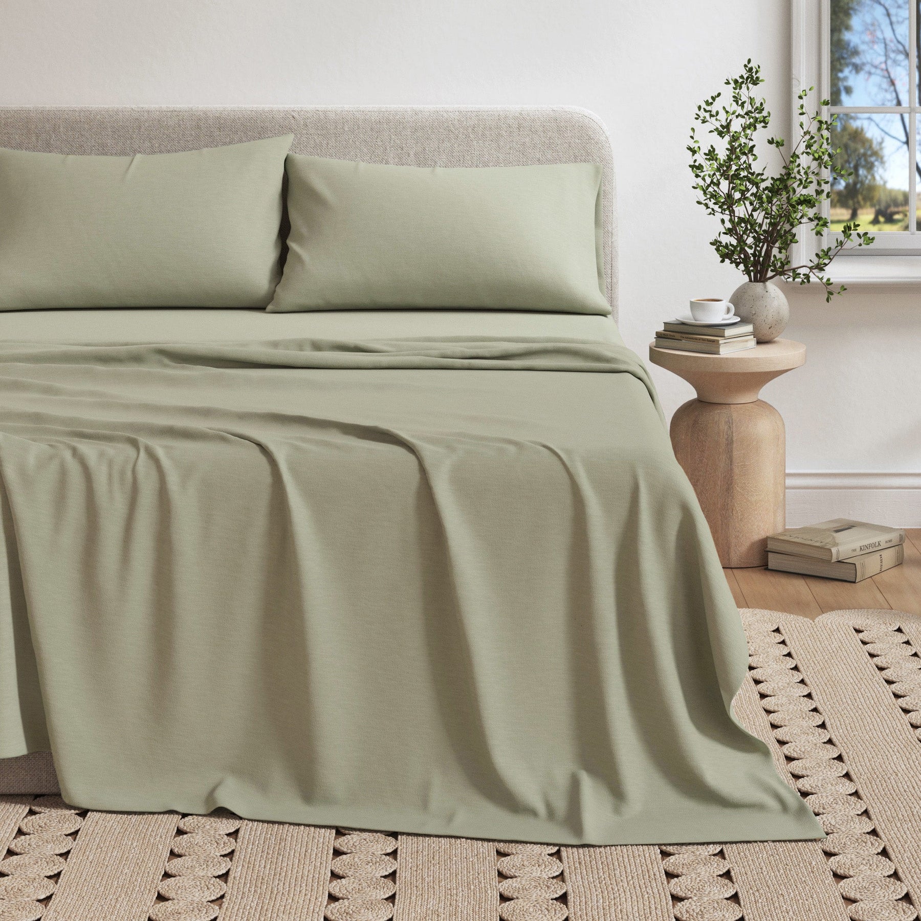 Carmen Jersey Knit Sheet Set – Cotton Blend