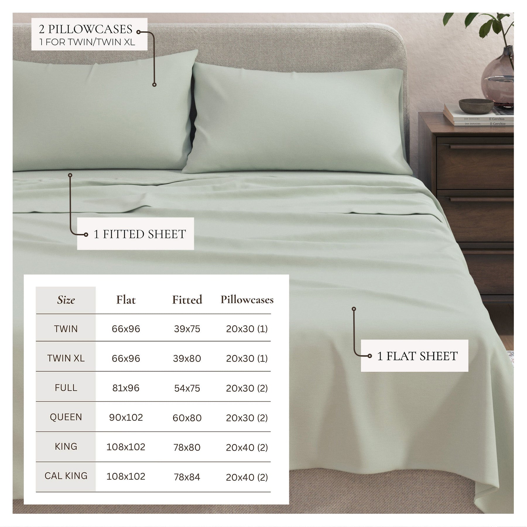 Carmen Jersey Knit Sheet Set – Cotton Blend