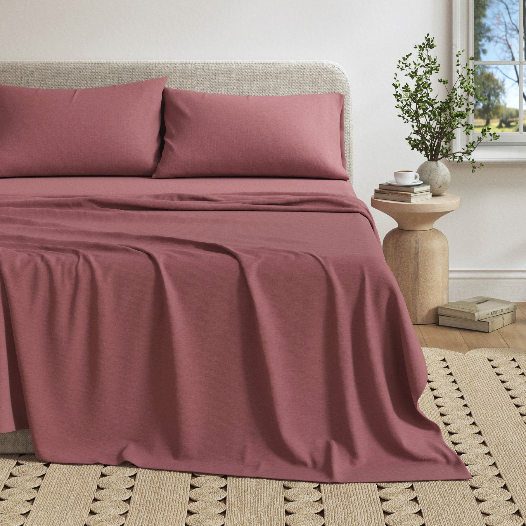Carmen Jersey Knit Sheet Set – Cotton Blend
