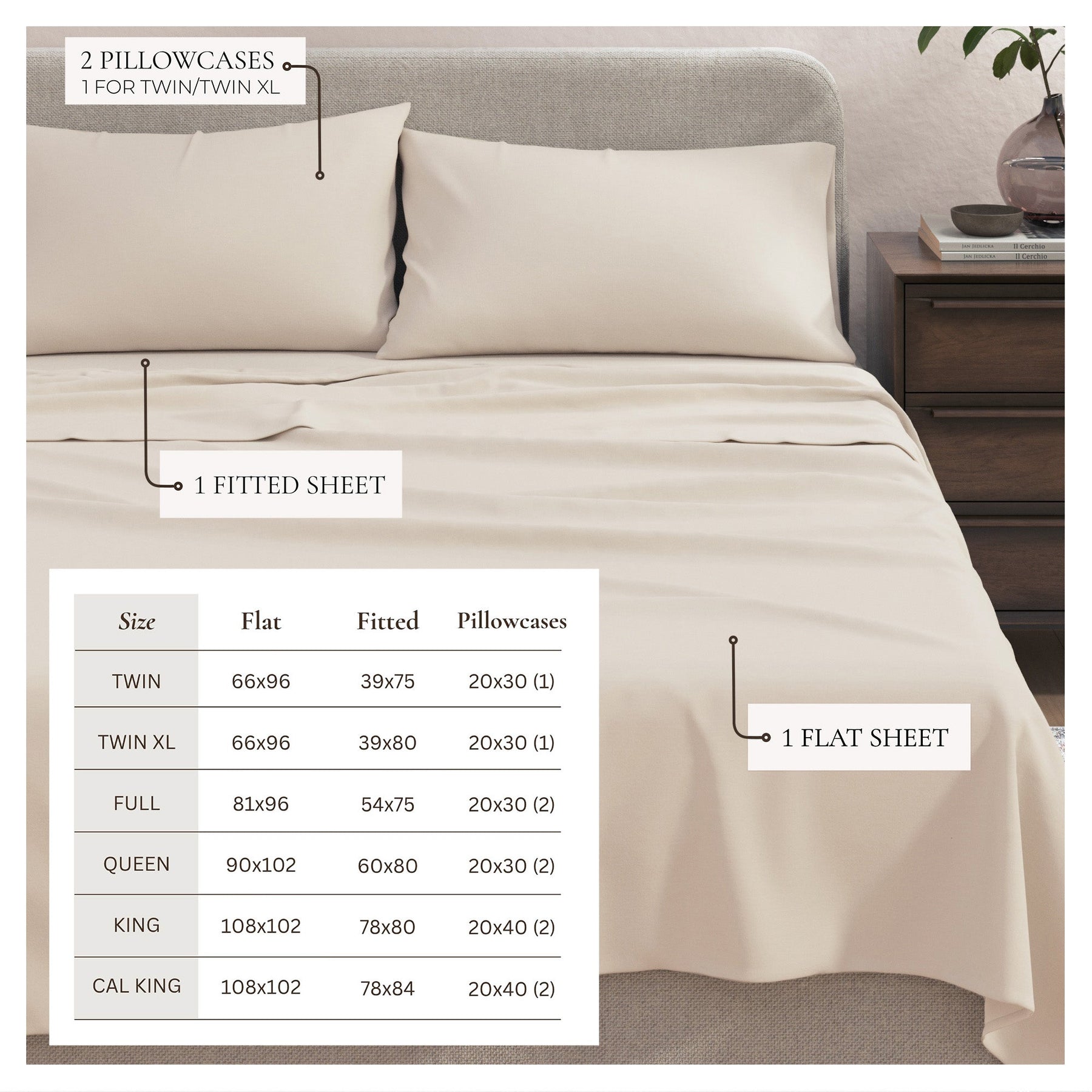 Carmen Jersey Knit Sheet Set – Cotton Blend