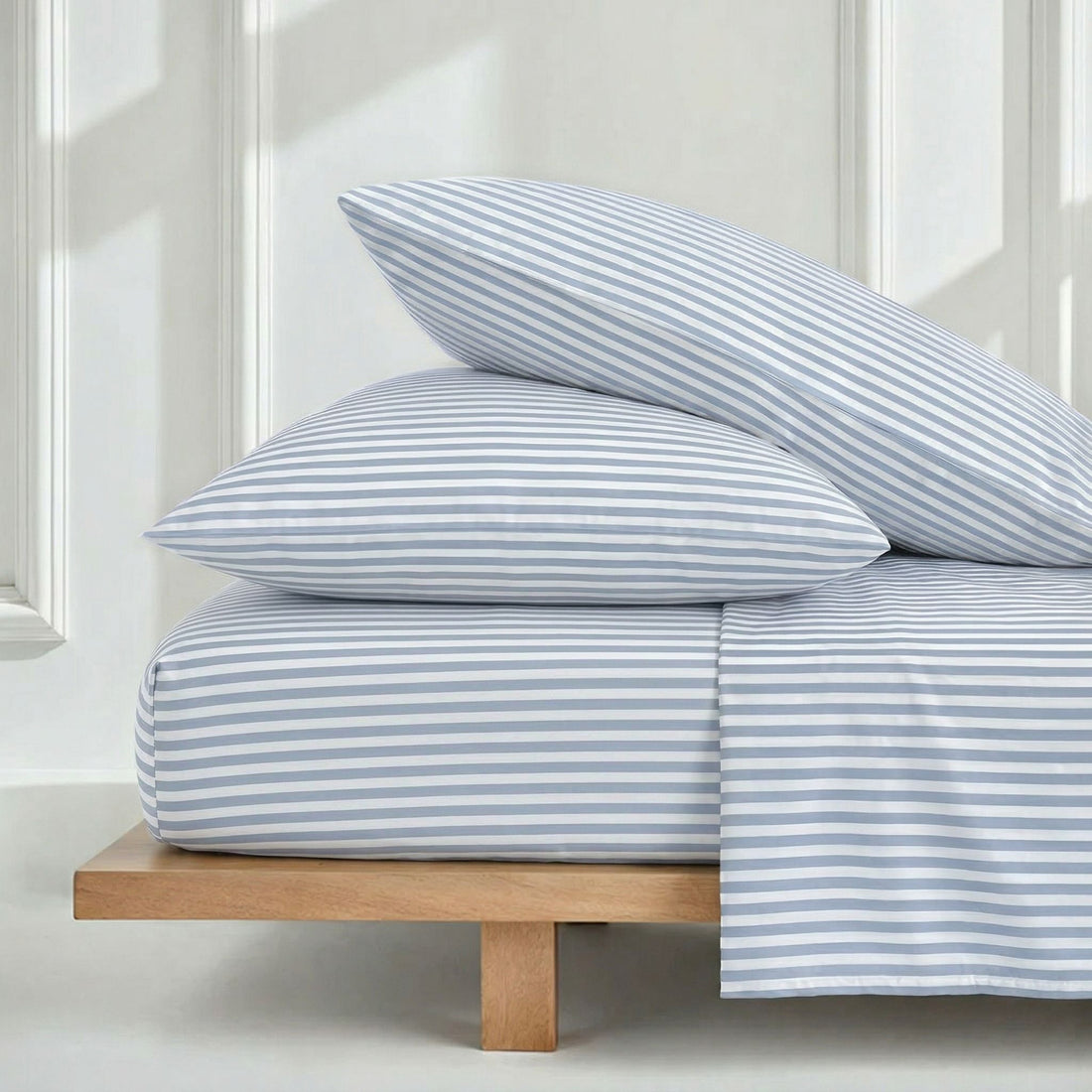 Luxe Australian sateen sheet set in long-staple cotton