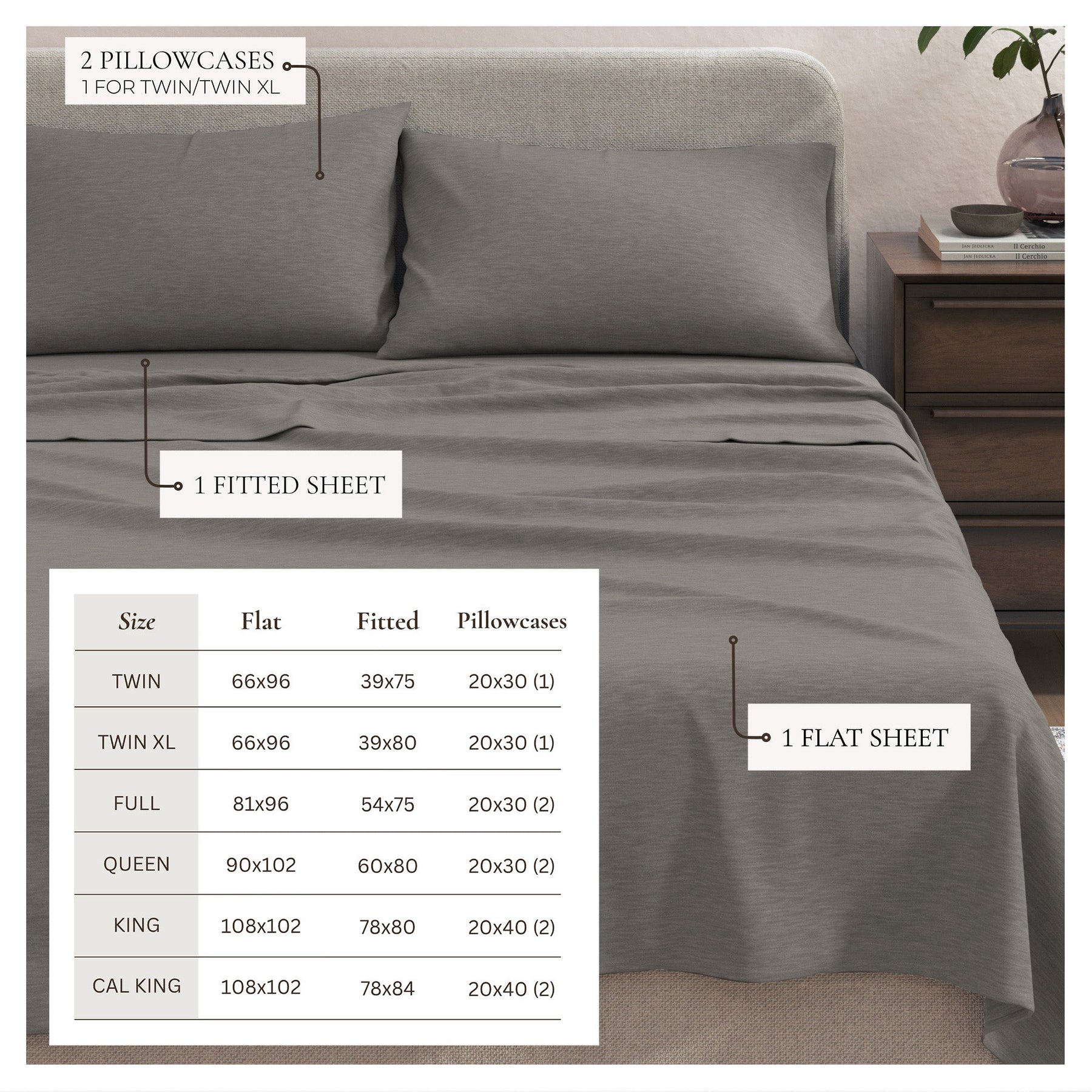 Carmen Jersey Knit Sheet Set – Cotton Blend